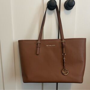 Michael Kors Brown Tote Bag